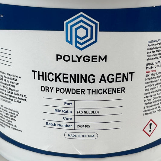 POLYGEM Dry Powder Thickening Agent 1.8 Gallons