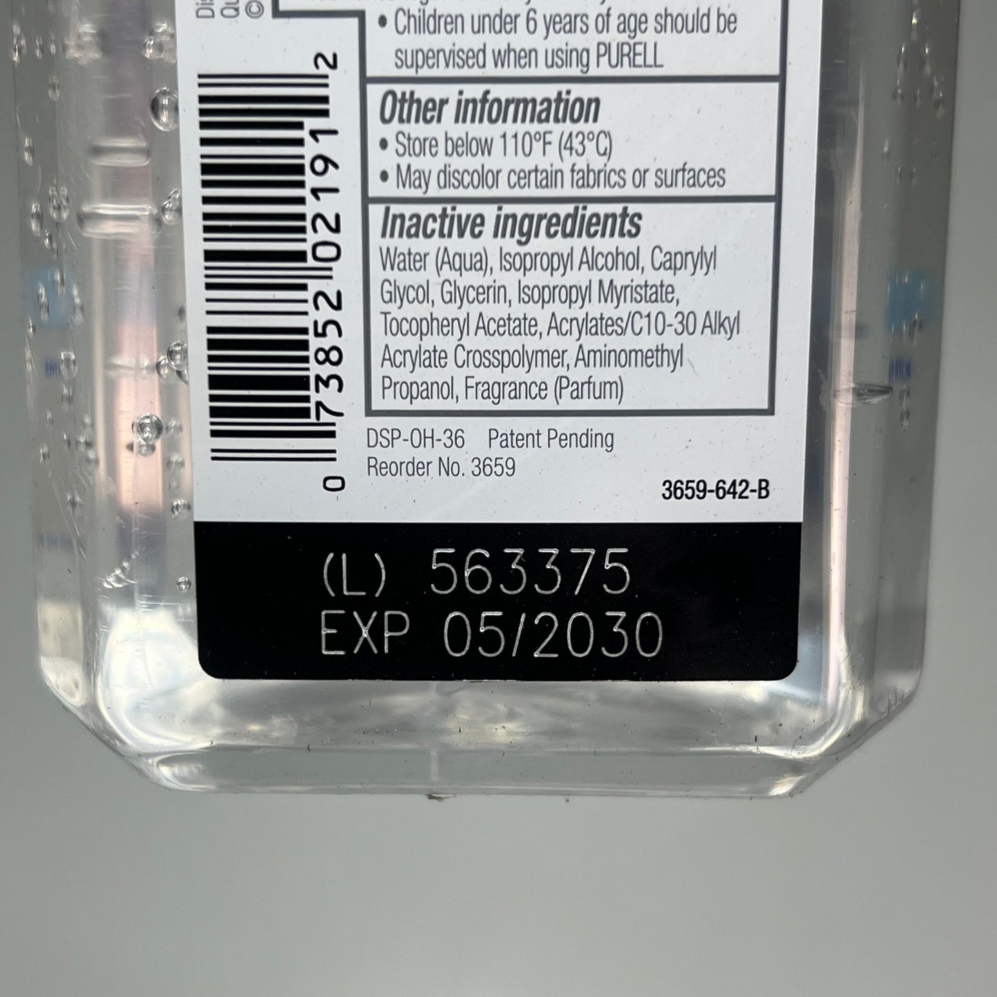 PURELL (10 PACK) Advanced Refreshing Sanitizing Gel Pump Bottle 12 Fl Oz Clear