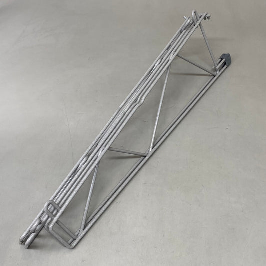 METRO (2 PK) SmartWall Shelf Support 24" Deep Shelf For 26.56"x8.19" Grey SW24K4