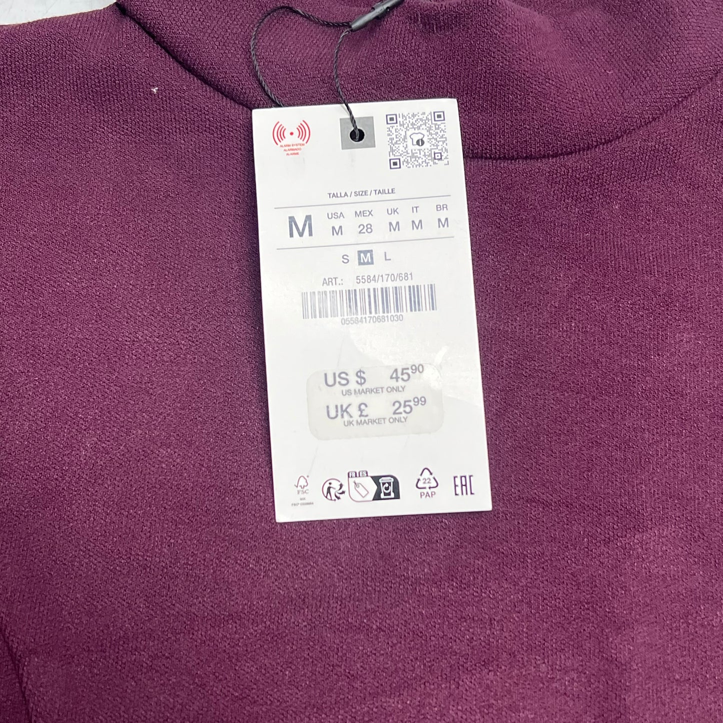 ZA@ ZARA Lot of Assorted Clothing Tops, Skirts, Bottoms & Dresses Women's Sz S & M