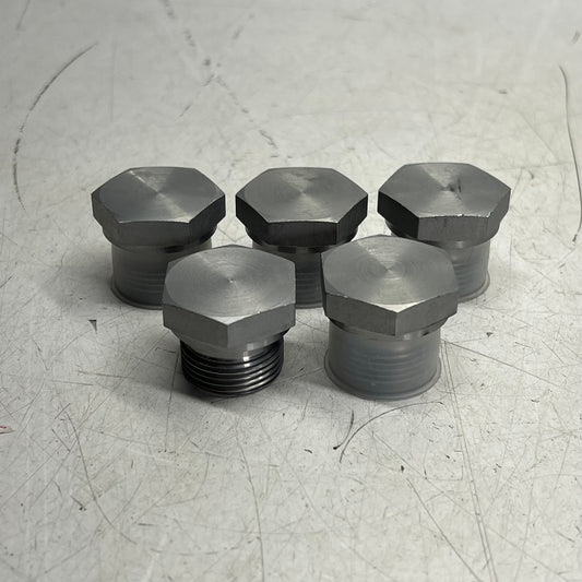 PARKER (5 PACK) Compression Tube Plug 3/4-14 Silver PT-00308