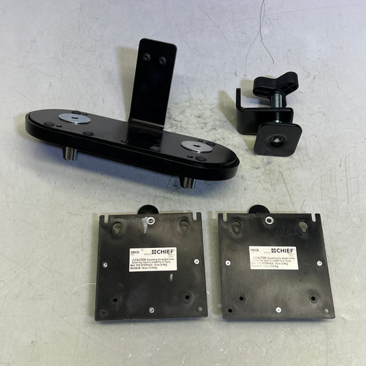 ZA@ CHEIF Monitor Arm Mount Fits 10-32" Screens 15lb Per Screen DMA2B (No Hardware) Arms Don't Close