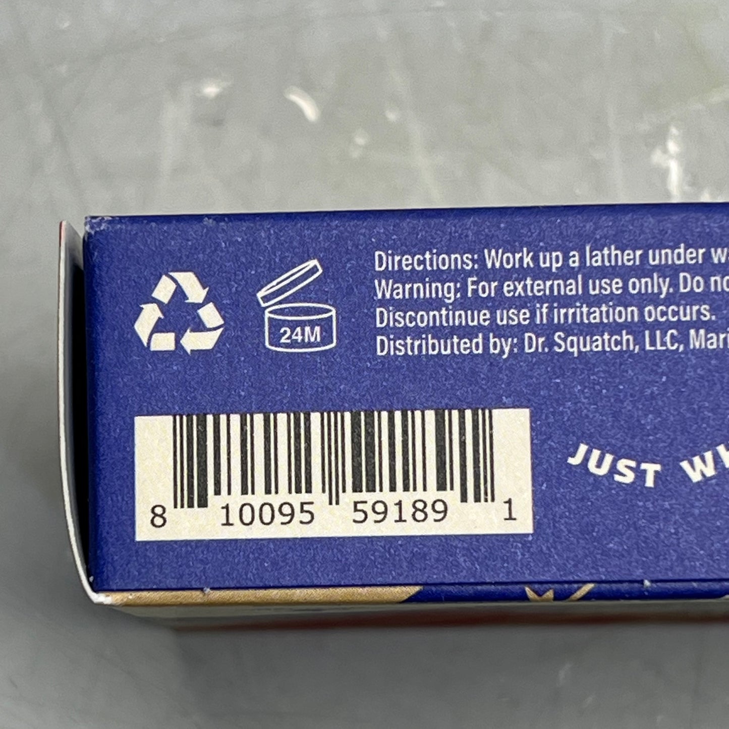 DR SQUATCH (3 PACK) Freedom Fresh Men's Natural Bar Soap Zero Grit 5oz