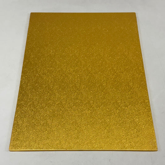 STURDYBOARD Rectangle High Density Fiber Boards White/Gold UNSB0913EG (10 Pack)