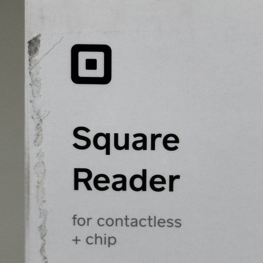 SQUARE Square Reader for Contactless and Chip 2nd Generation 4" x 4" White REV-04