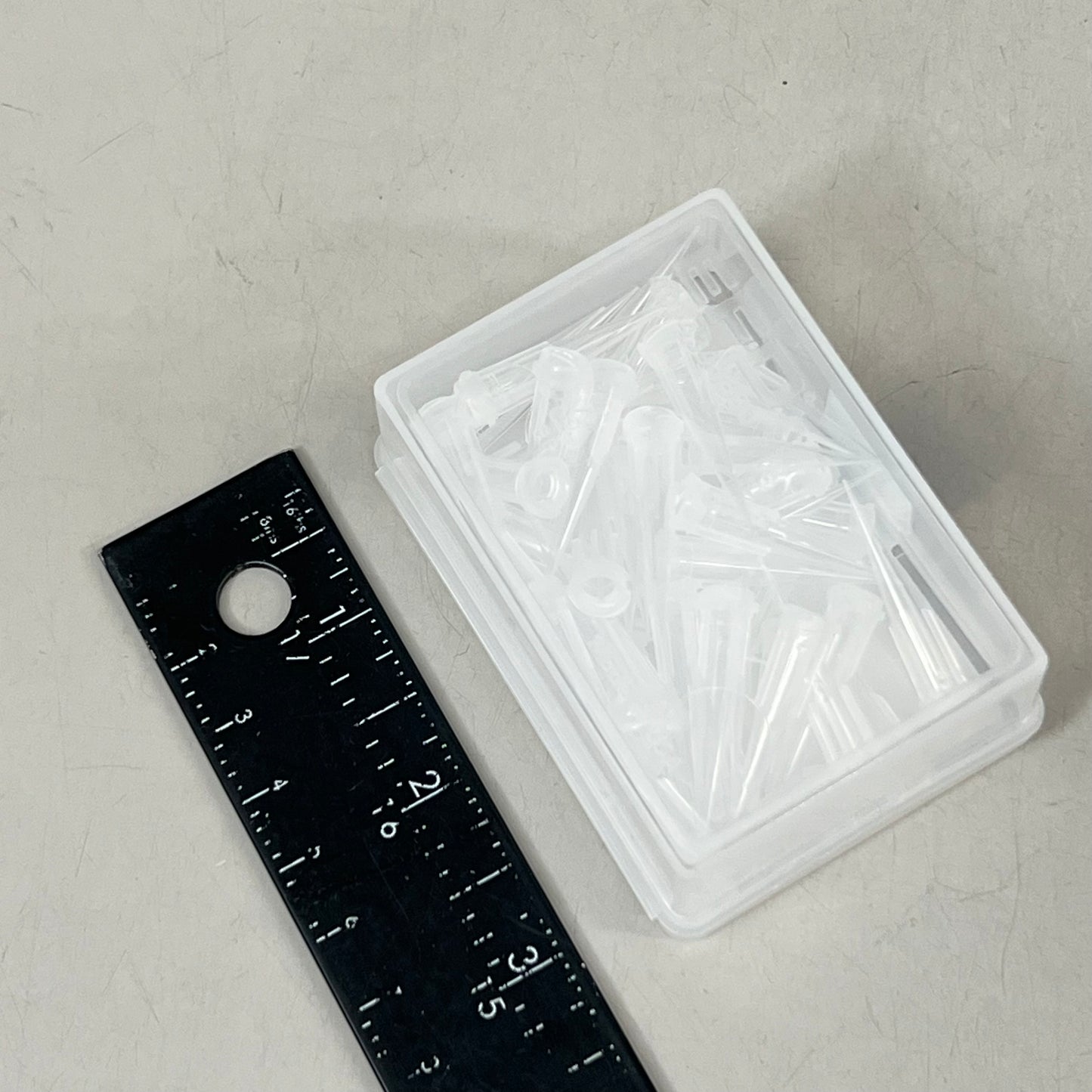 NORDSON Dispensing Tip, Tapered, Smoothflow, 27 Gauge 50/Box Clear 7018417