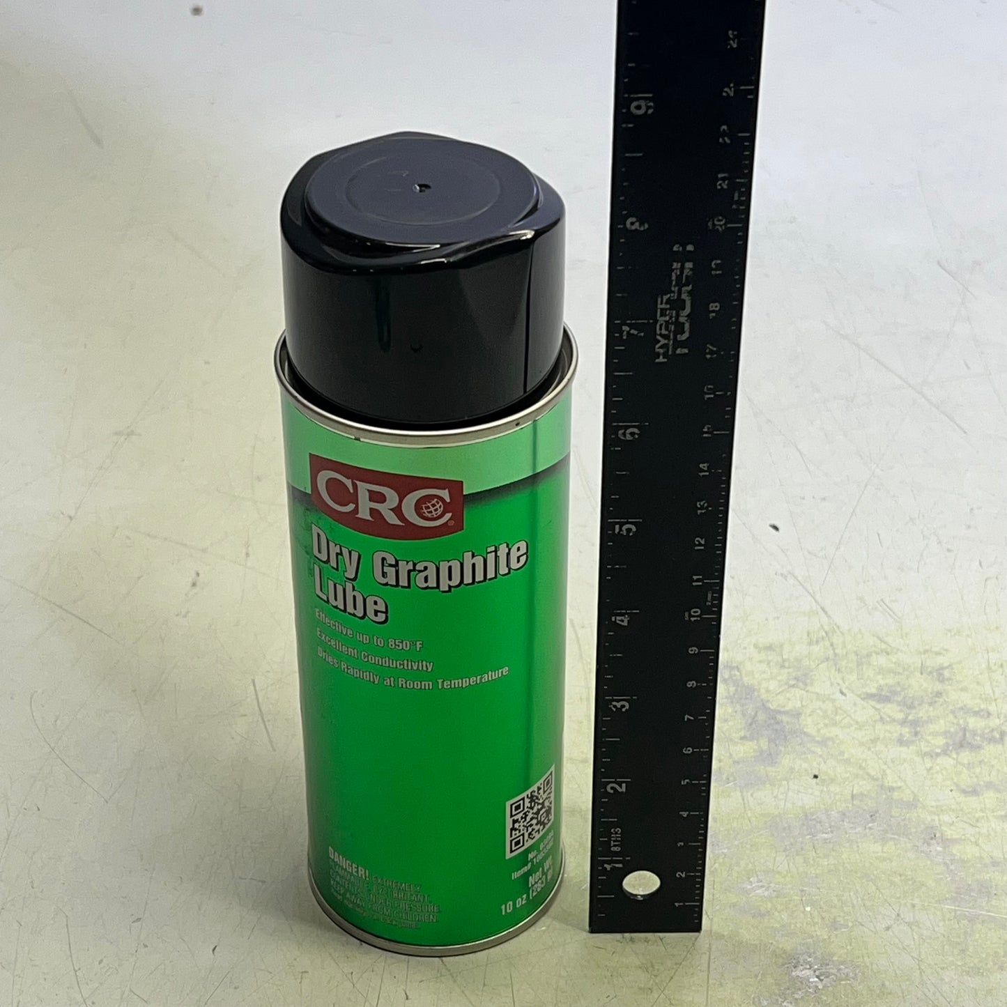 CRC (2 PACK) Dry Graphite Lube Aerosol Effective Up To 850 Degrees 10 Oz 1003362