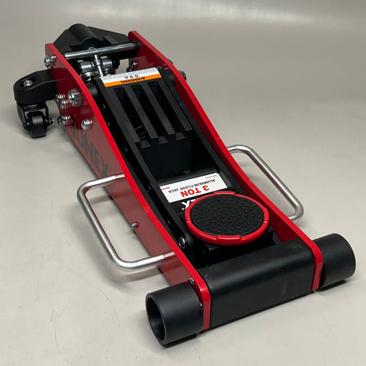 SSUNEX TOOLS 3 Ton Aluminum Floor Jack, Red 6603AJ