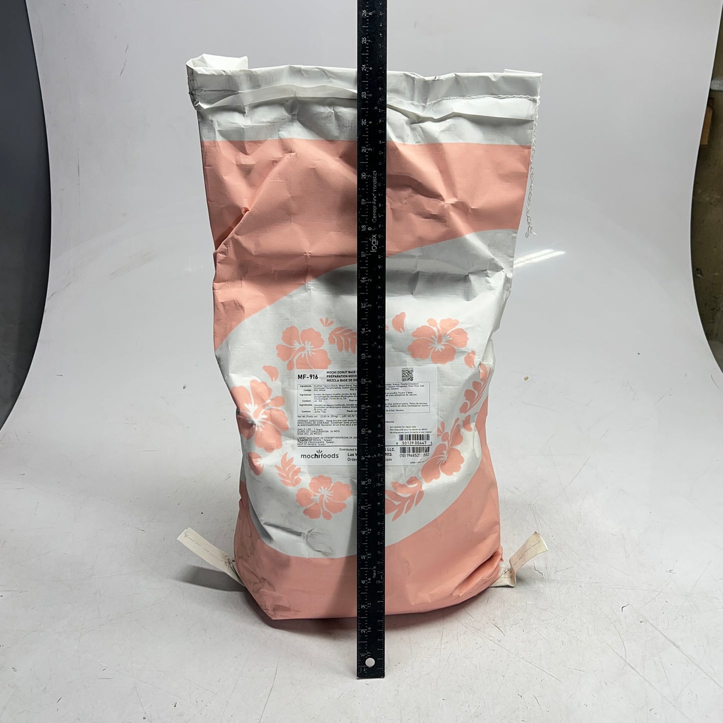 MOCHI FOODS Mochi Donut Base Mix Bulk 22 lb Bag White MF-916