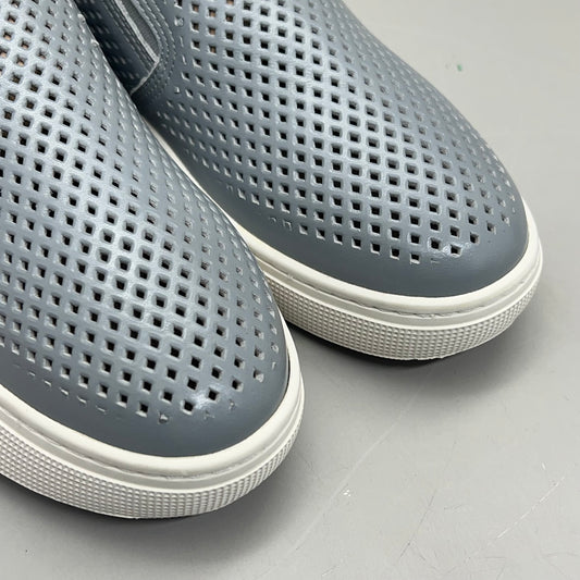 PROPET Kate Side Zip Leather Breathing Open Cell Women's Sz 6 Grey WCX015L