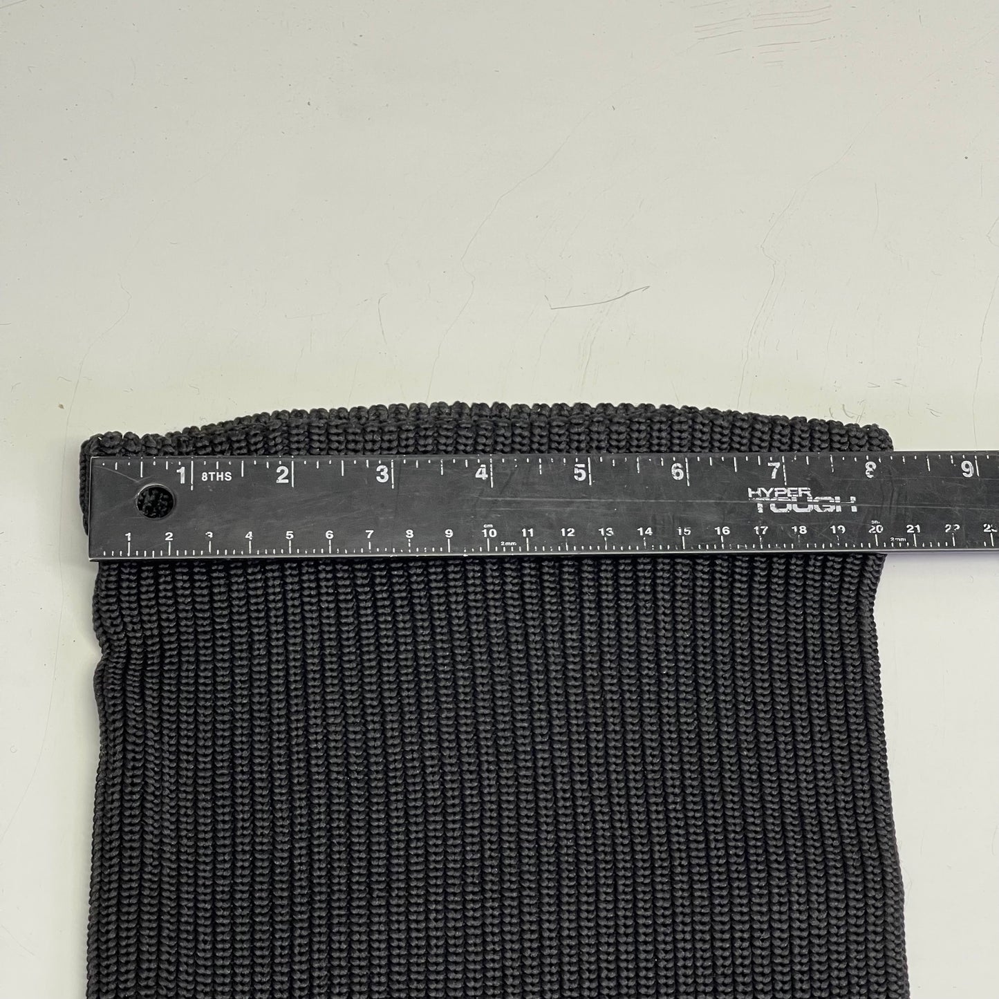 MODELLINE Solid/Practice Knit Hockey Socks Large Black SOL2