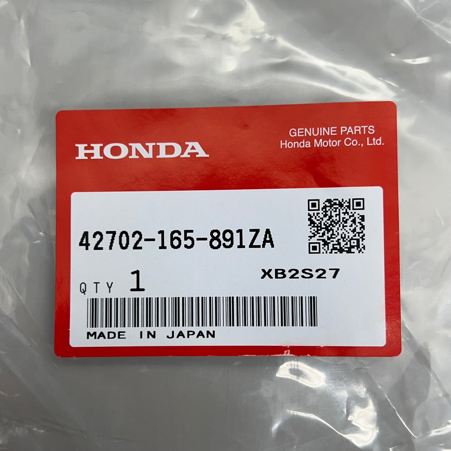 HONDA Rim L. Wheel Genuine OEM NH138 for Z50R 1991-1999 42702-165-891ZA
