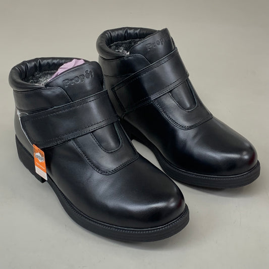PROPET Tyler Strap Leather Boots M(D) Men's SZ 11 Black MBA003LBLKM-11