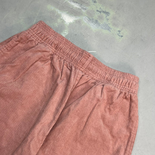 REUME CALIFORNIA Corduroy Tapered Pants Women's Sz S Dusty Pink (Pre-Owned)