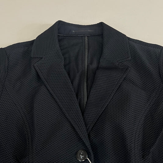 SAMSHIELD Wellington Equestrian Women's Mesh Riding Jacket Sz US 6, UK 8, FR 36 Black