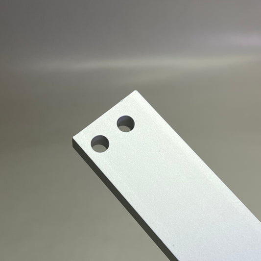 ASSA ABLOY Securitron Aluminum Shim Bracket Model 32 Hardware 8" Clear ASB-32CL