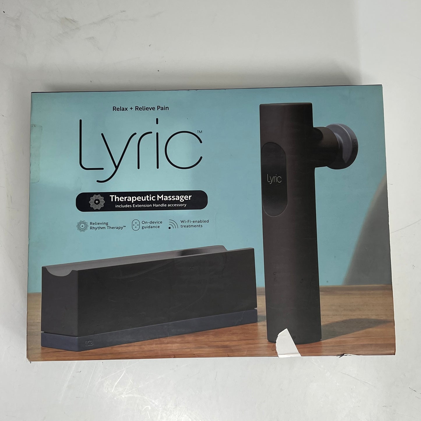 ZA@ LYRIC Therapeutic Massager Rhythm Therapy Granite LYRC8087 (As-is)