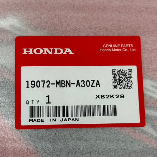 HONDA Shroud Set L. Radiator Genuine OEM Red/Black 19072-MBN-A30ZA