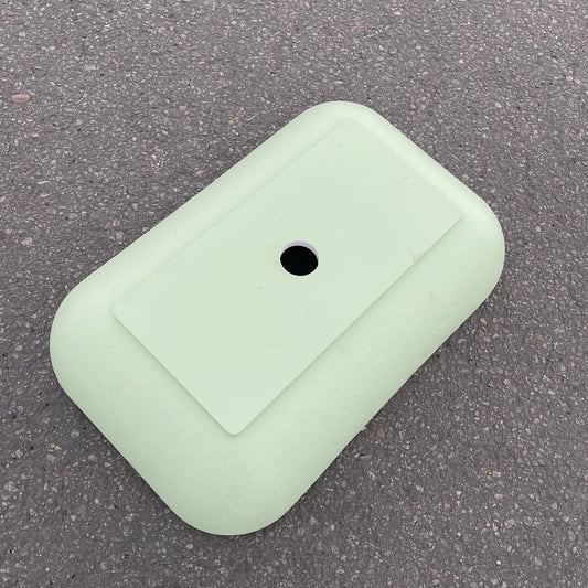 ZA@ Pallet ofACQUABELLA On-top Rectangular Sink Basin Green (AS-IS)