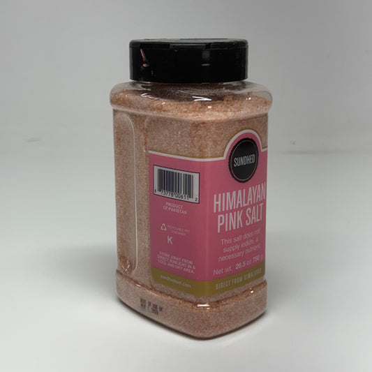 SUNDHED (6 PACK) Himalayan Pink Salt - Fine Grain 03/29