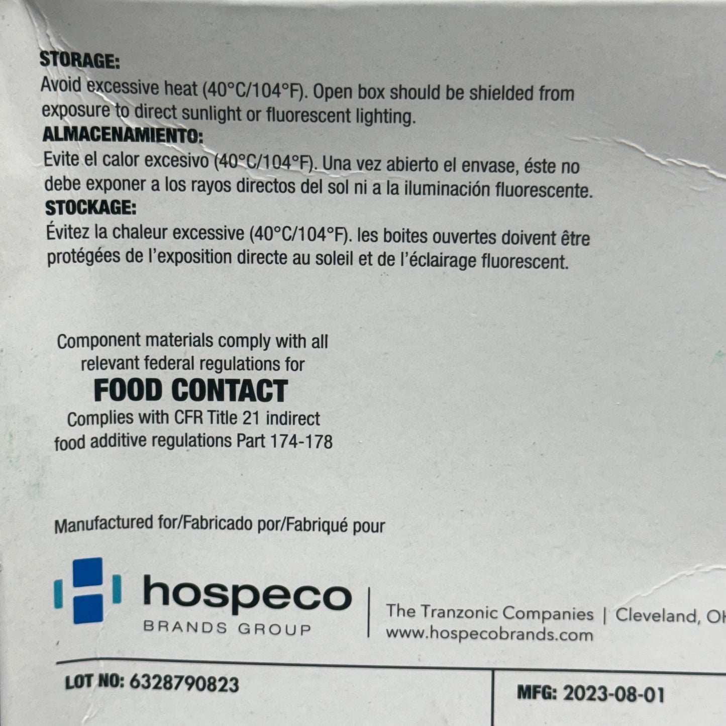 PROWORKS Protective Wear Powder Free Vinyl Disposable Gloves (100ct) Size S