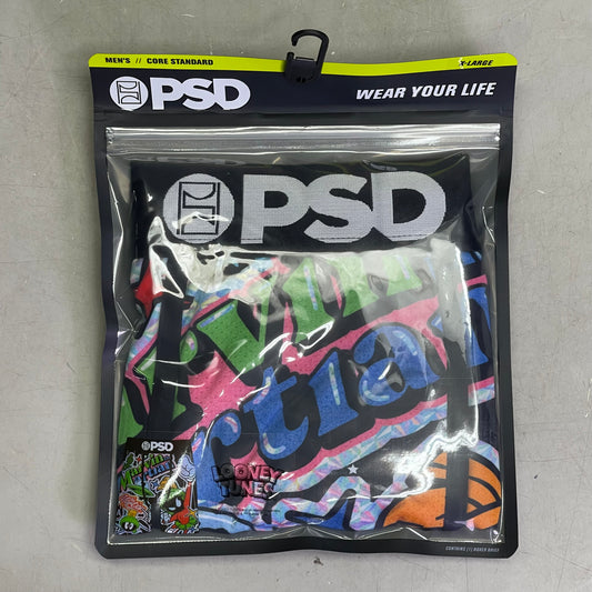 PSD Looney Tunes Marvin The Martian Boxer Briefs XL HOLO MARTIN