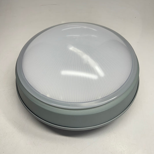 KENALL Millennium Round Light 17" Dia White MR17FL-PP-LG-25L-40K-DV-FS-LEL-SA