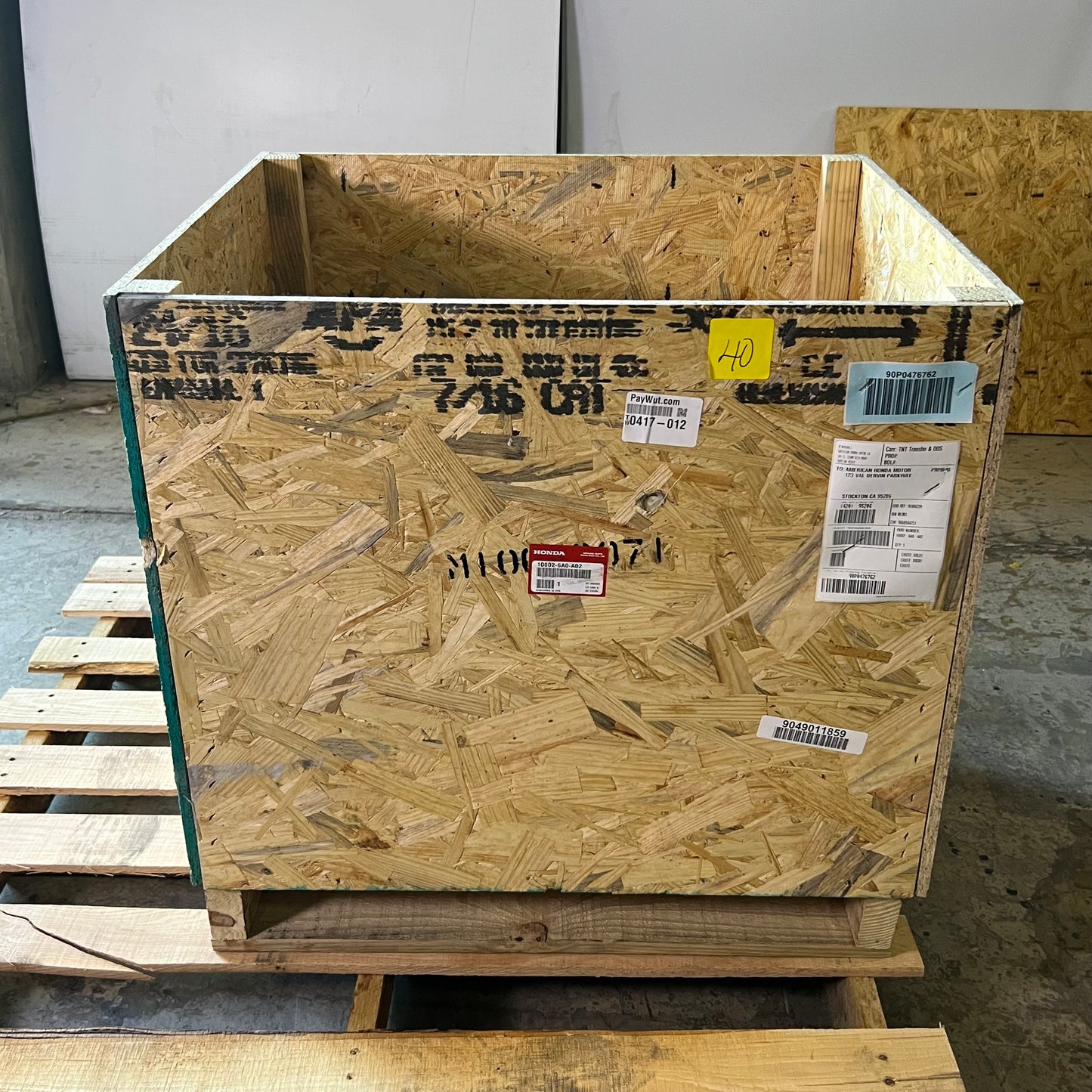 HONDA 2018-2022 Short Block Accord, Gray 100026A0A02