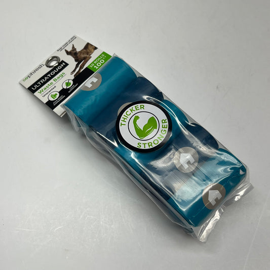 ZA@ SOPHRESH (2 PACK, 10 ROLLS EACH) Ultra Touch Waste Bags Unscented 1.2 Gal Blue