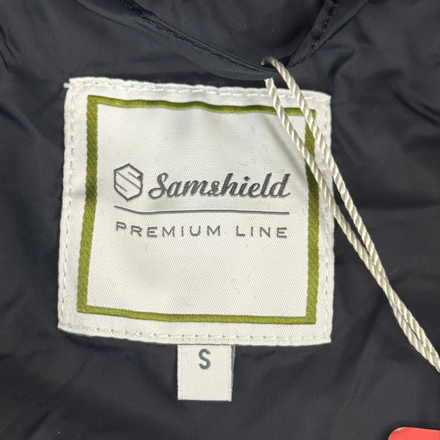 SAMSHIELD Sierra Equestrian Winter Coat Winter Jacket Down To Knees Women's Sz S Black