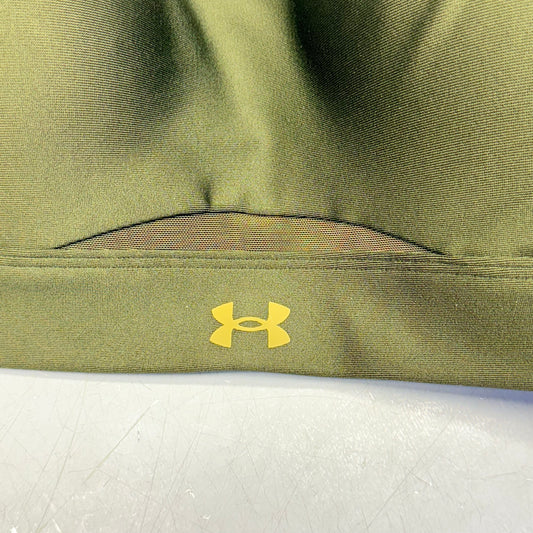 UNDER ARMOUR Infinity 2.0 High Sports Bra Fitted Women's Sz XL Cup(D-DD)Green