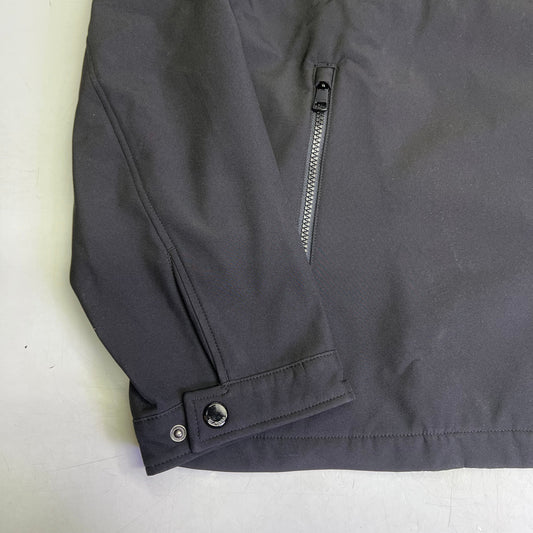 ZA@ TOMMY HILFIGER Water Resistant Coat Jacket Full Zip Men's Sz XXL Black 159AP947 A