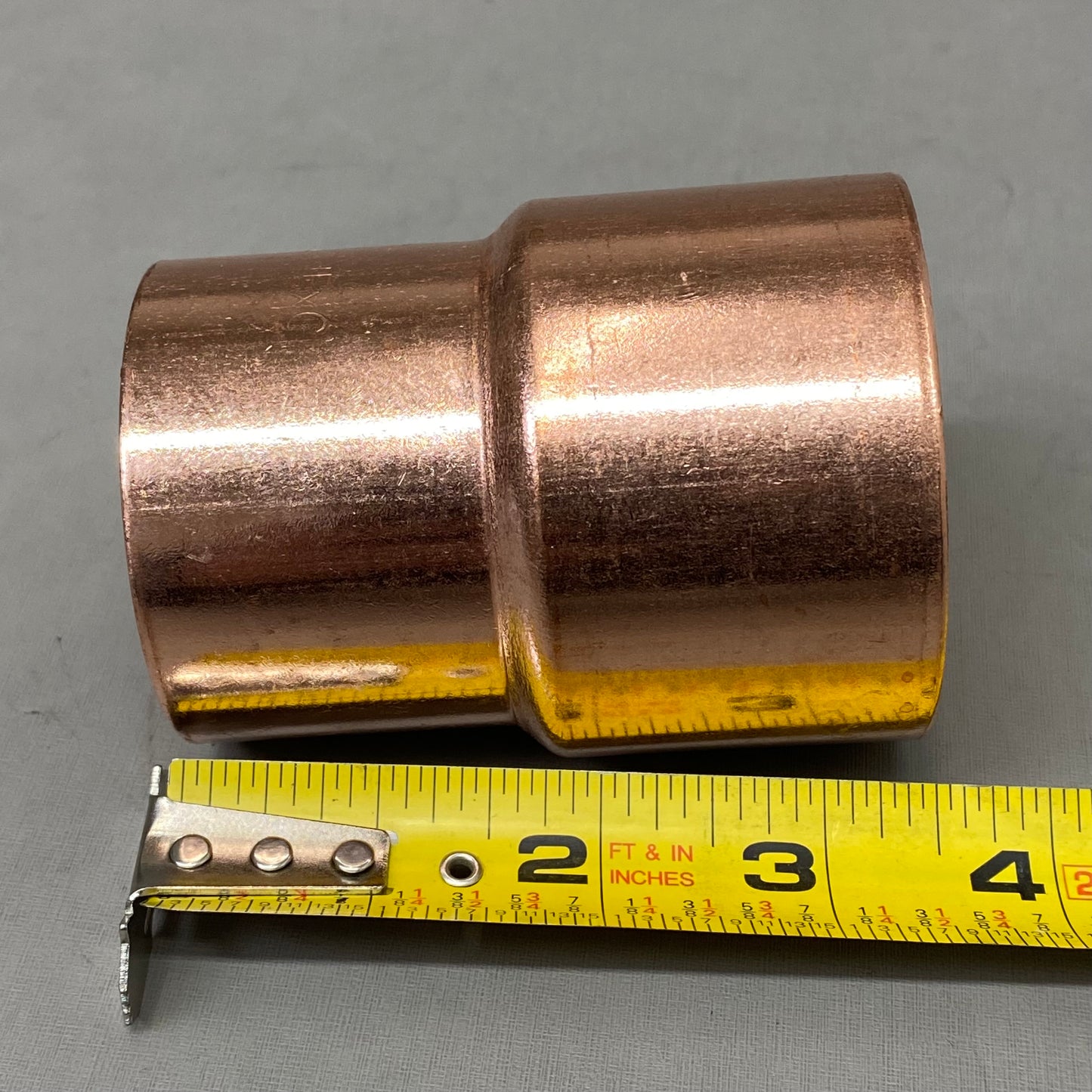 MUELLER (2 PACK) Copper Solder Joint Fittings 2-5/8 x 2-18 As-is(See Images) Brass E118