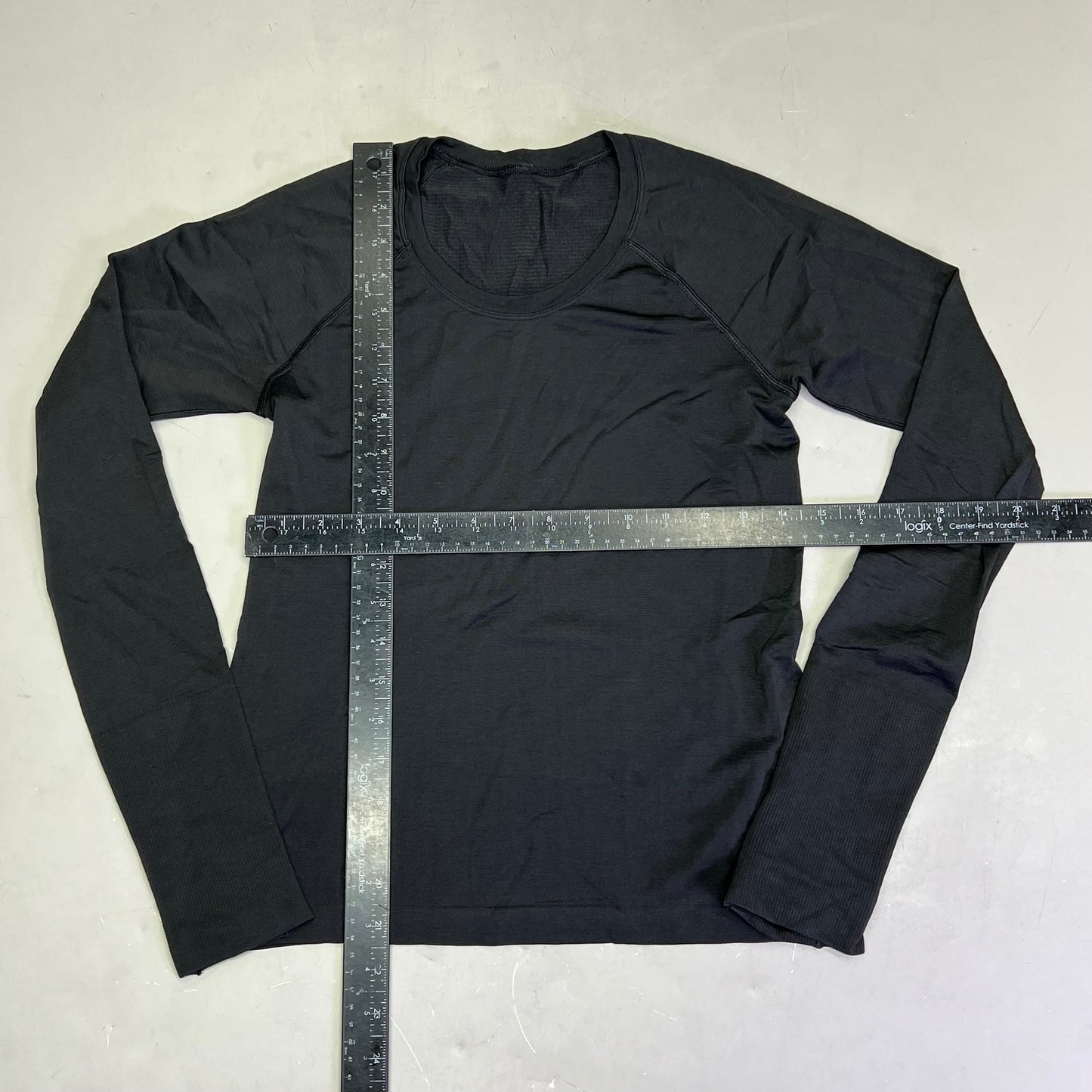 LULULEMON Swiftly Tech Long-Sleeve Shirt 2.0 Women's Sz XS Black (Pre-Owned)