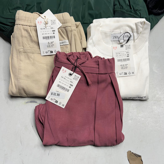 ZA@ ZARA Lot of Assorted Clothing & Shoes Girl's Sz 13-14 / Women's Sz S / 38 Multicolor