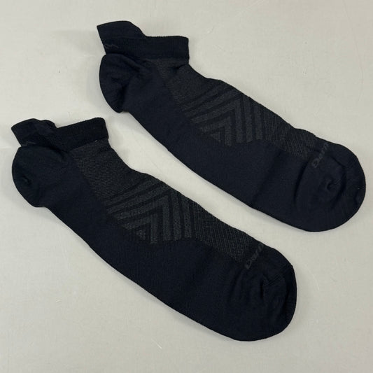 DARN TOUGH Running Socks No Show Tab Lightweight Merino Wool Men SZ XXL 15-17 Black