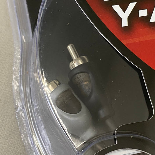 ROCKFORD FOSGATE Twisted Pair Signal Cable Y-Adapter 1 Female to 2-Male RFIY-1F