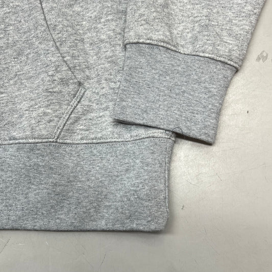 MONSTERCAT Records Hooded Pullover Sweatshirt Men's Sz XS Heather Grey / Black