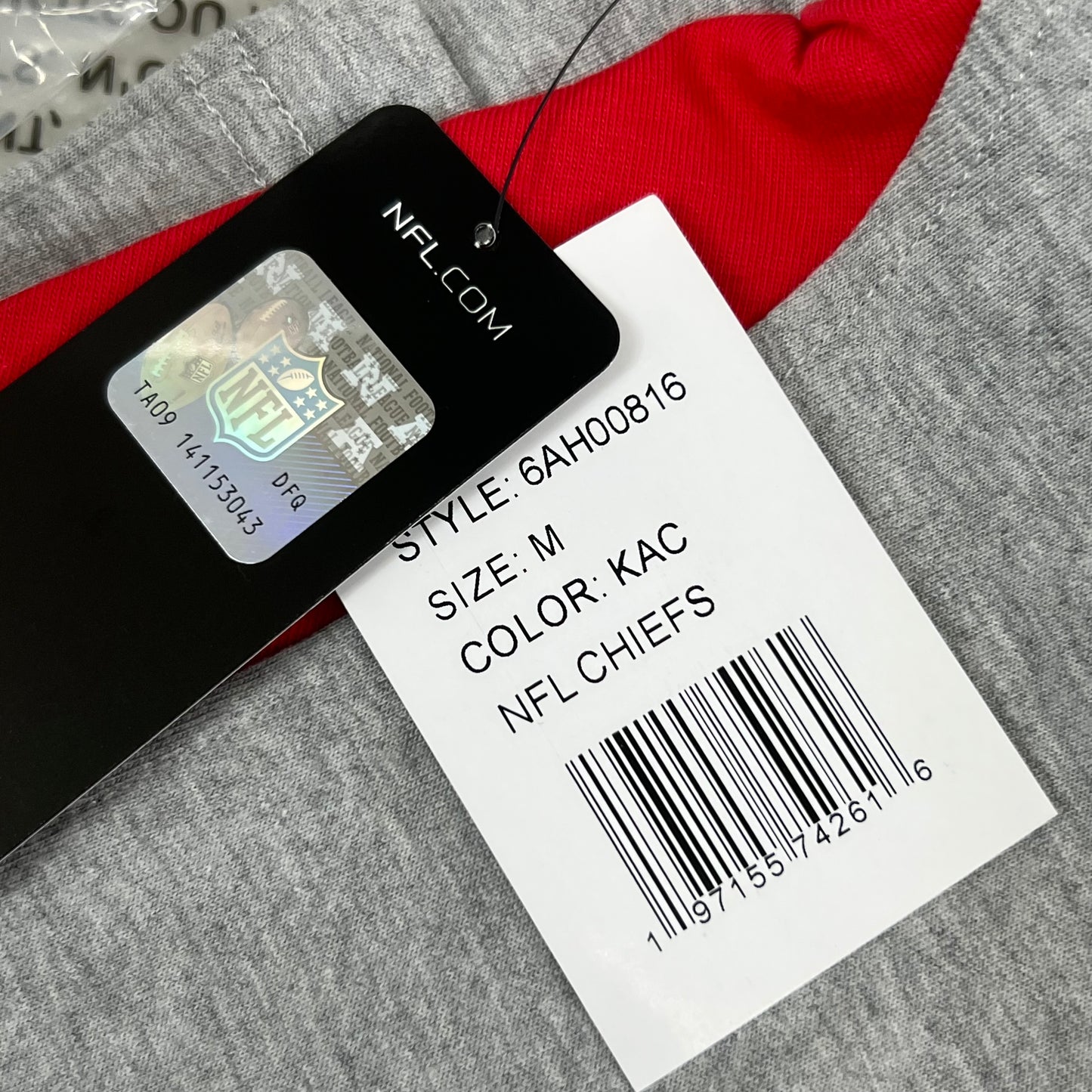 NFL Kansas City Chiefs G-lll Sports T-Shirt Men's Sz M Red, Grey, Yellow 6AHOO816