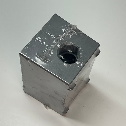 BELL OUTDOOR Single Gang Deep Weatherproof Box Aluminum 3/4" Grey 5386-0