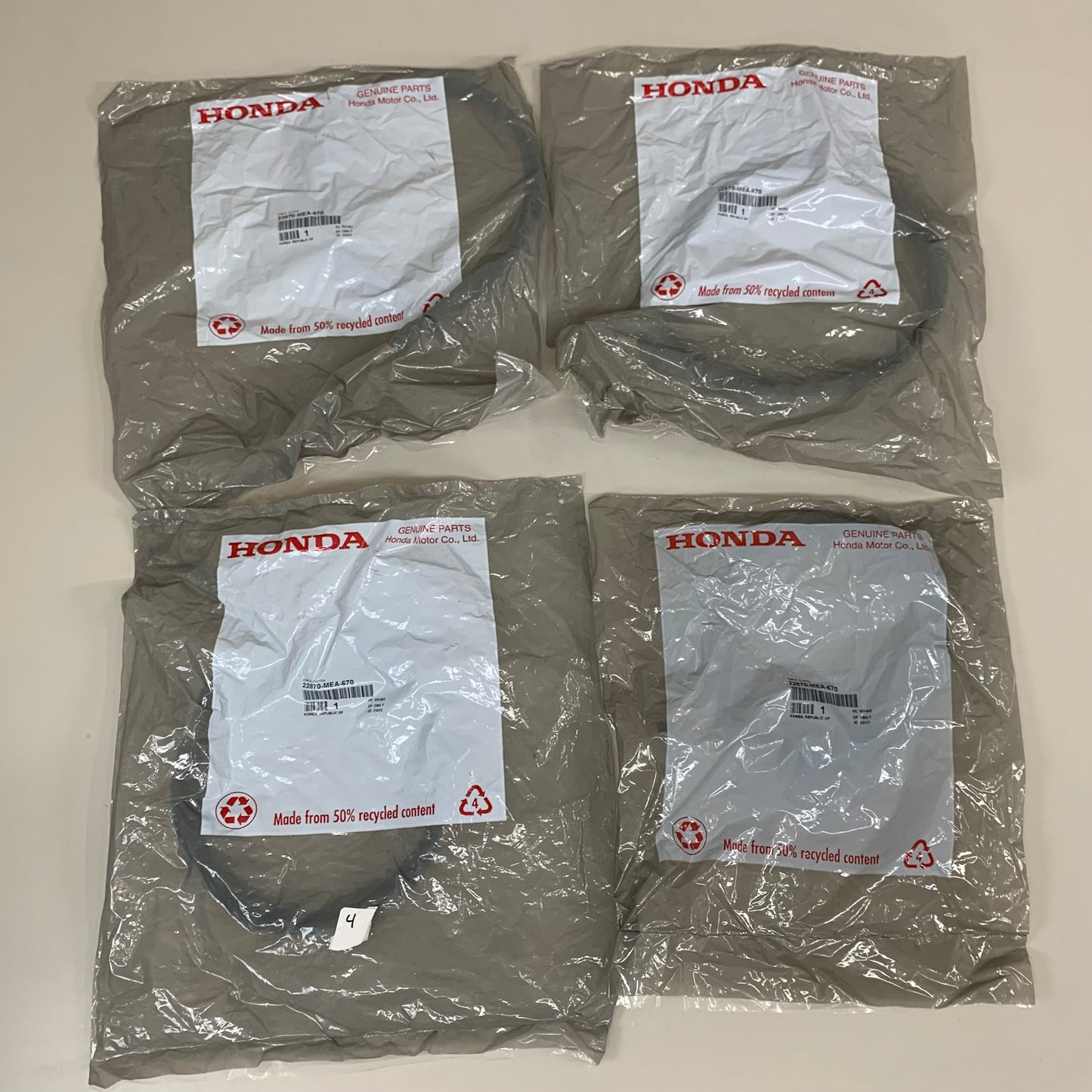 HONDA (41 PACK) Assorted Motorcycle Parts Genuine OEM