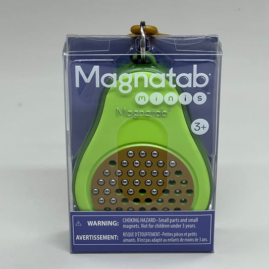 MAGNATAB (3 PACK) Keychain Magnetizing Minis Fidget Toy Avocado Ages 3+ ST230630