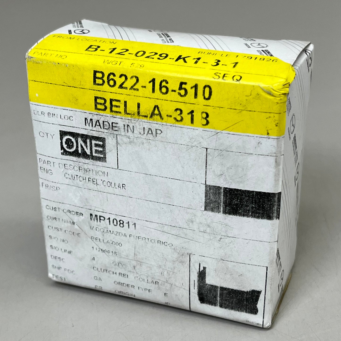 MAZDA Collar Clutch Rel Fits MX-5 Geniune OEM B622-16-510