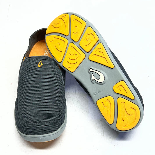 OLUKAI Men's Nohea Mesh Sz 13 Dk Shadow 10188-4242 (New Other, Distressed Box)