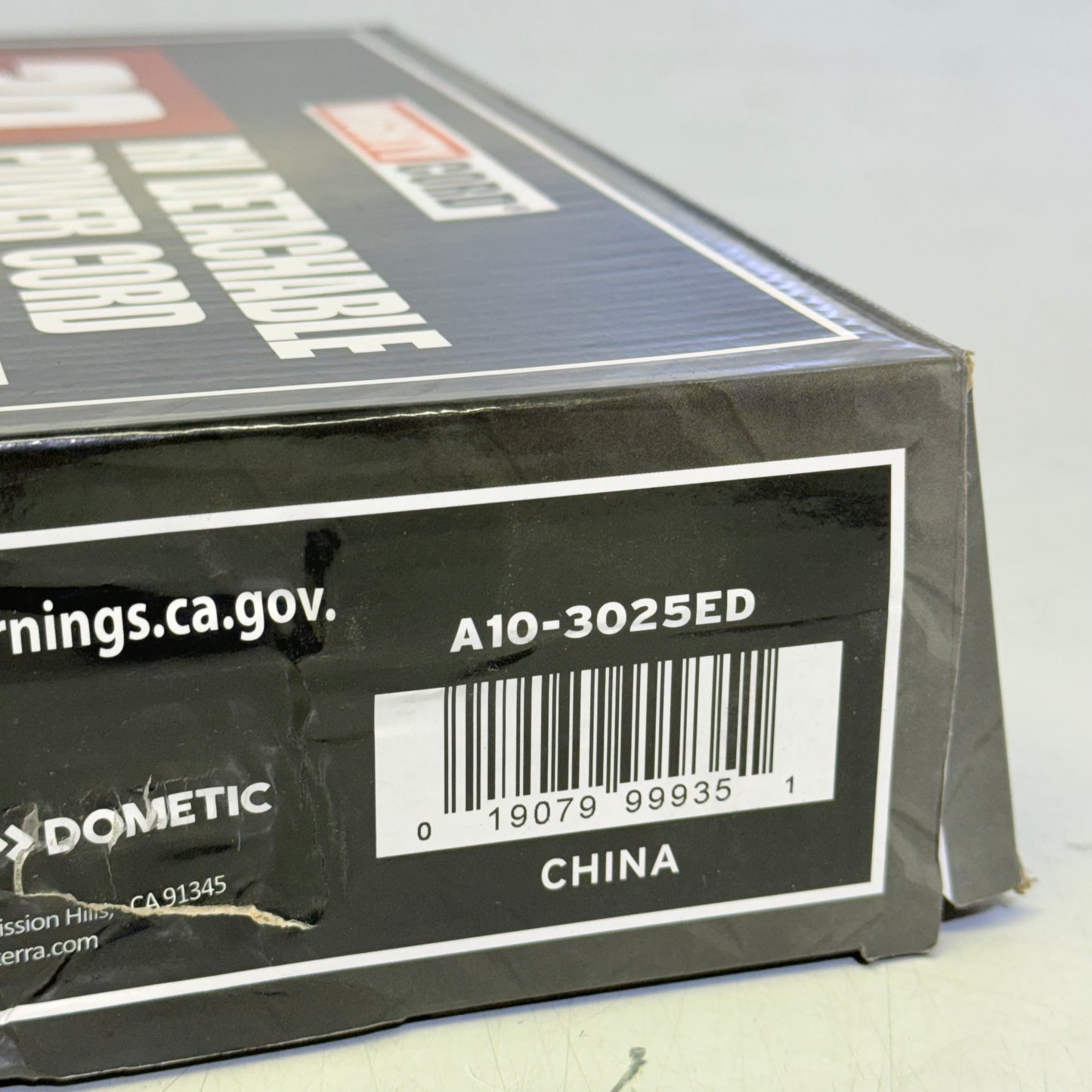 VALTERRA Mighty 30-Amp Cord RV Detachable Power Cord, 25 Ft Cord For RV, Red-New