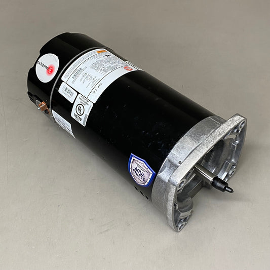 US MOTORS Square Flange Pool Pump Motor 5/8" Diameter Shaft Black ASB843
