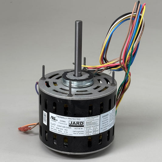 JARD Direct Drive Blower Motor 3 speed 1075 RPM 22586