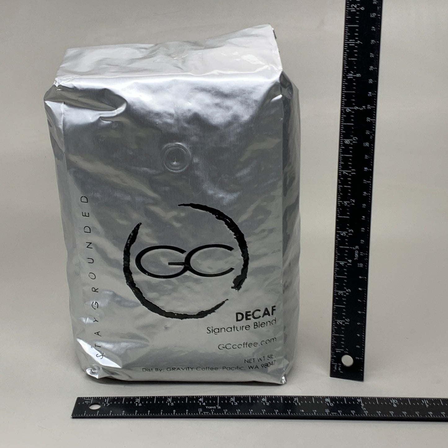 GC COFFEE CO. (2 BAGS) Gravity Coffee Decaf Signature Blend 5lb Bag