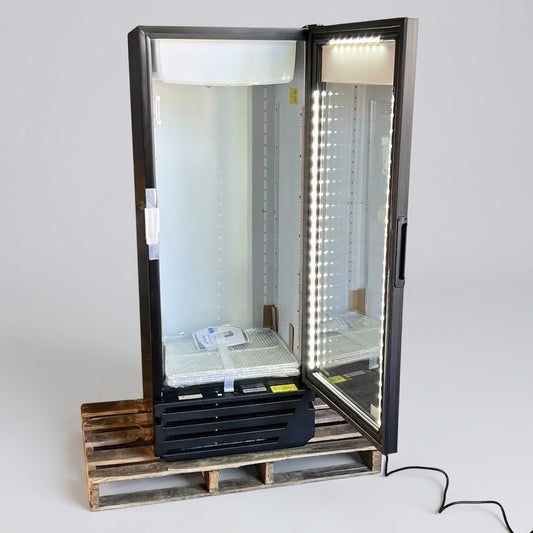 IMBERA Commercial Beverage Cooler/Refrigerator Eco R-290 Refrigerant 115V - Black VR12 R2