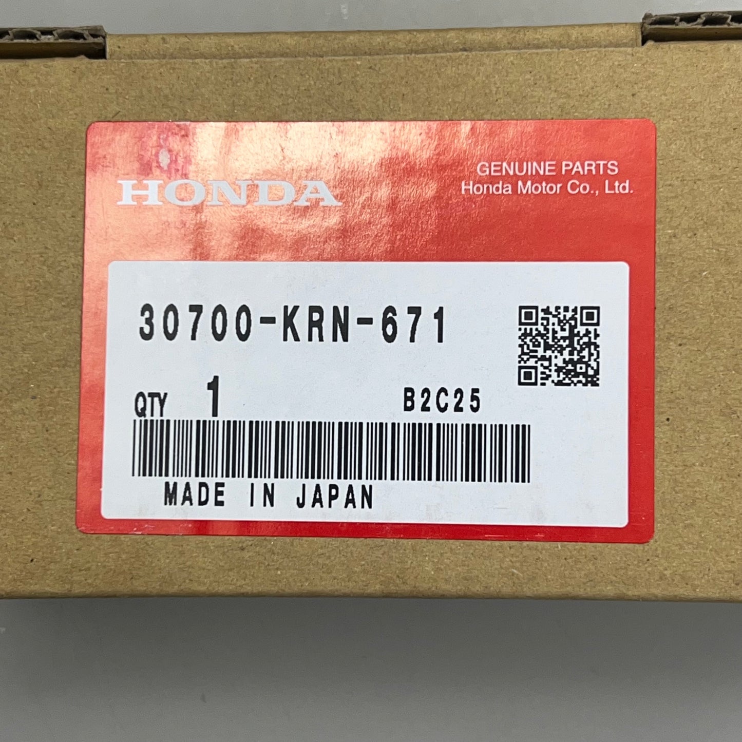 HONDA Noise Suppressor Cap Assembly Genuine OEM 30700-KRN-671